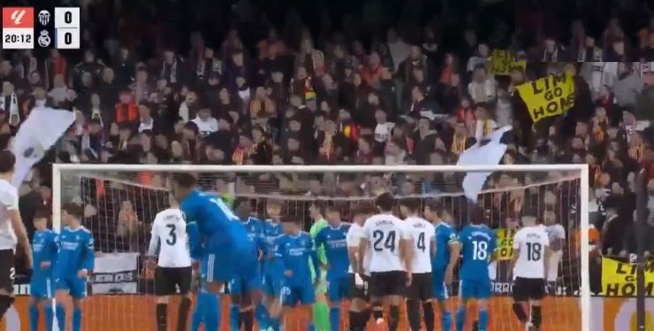 Valencia vs Real Madrid live