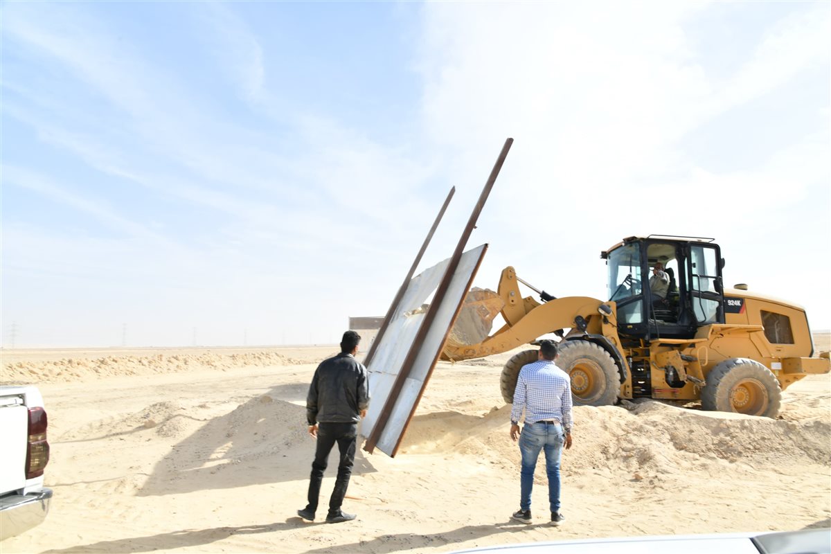 سكرتير عام محافظة الفيوم يترأس حملة لاسترداد 6000 فداناً من أراضي أملاك الدولة بإطسا