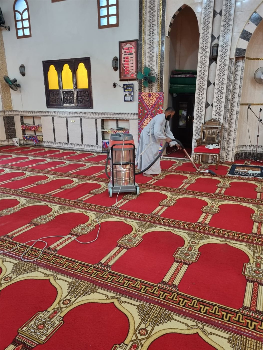 أوقاف الفيوم تواصل فعاليات حملة النظافة الموسعة بالمساجد استعدادًا لشهر رمضان المبارك