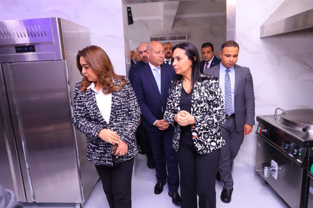 جانب من افتتاح مطبخ المحروسة برمسيس