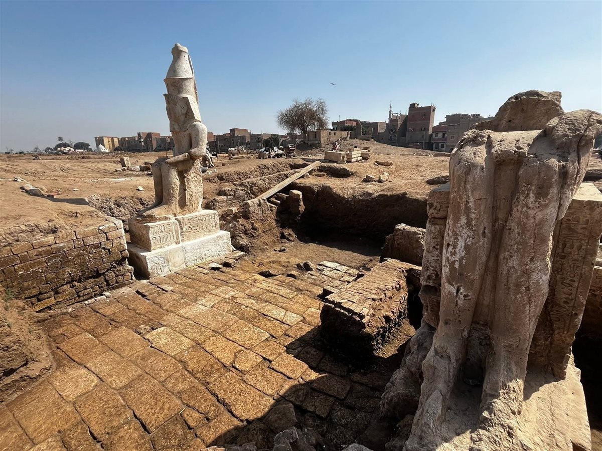 تمثال رمسيس في المنيا&nbsp;