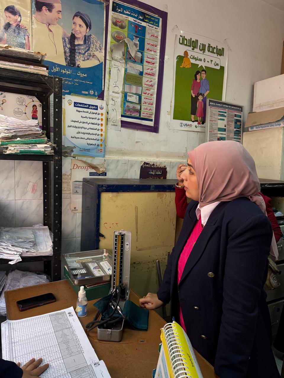جولة ميدانية مفاجئة لوكيل وزارة الصحة بالفيوم لمستشفى اطسا المركزى&nbsp;<br>&nbsp;