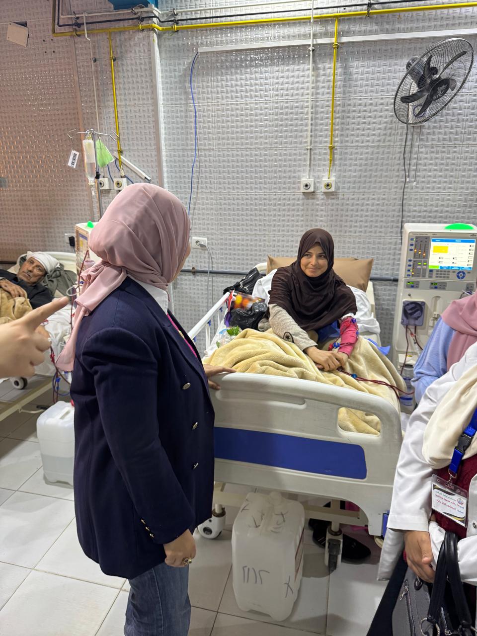 جولة ميدانية مفاجئة لوكيل وزارة الصحة بالفيوم لمستشفى اطسا المركزى&nbsp;<br>&nbsp;