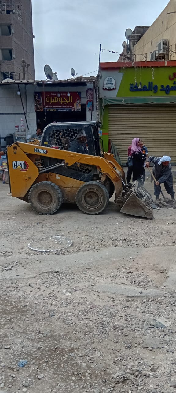 حملات مكثفة للنظافة ورفع الإشغالات وتجميل الشوارع بمركز ومدينة الفيوم