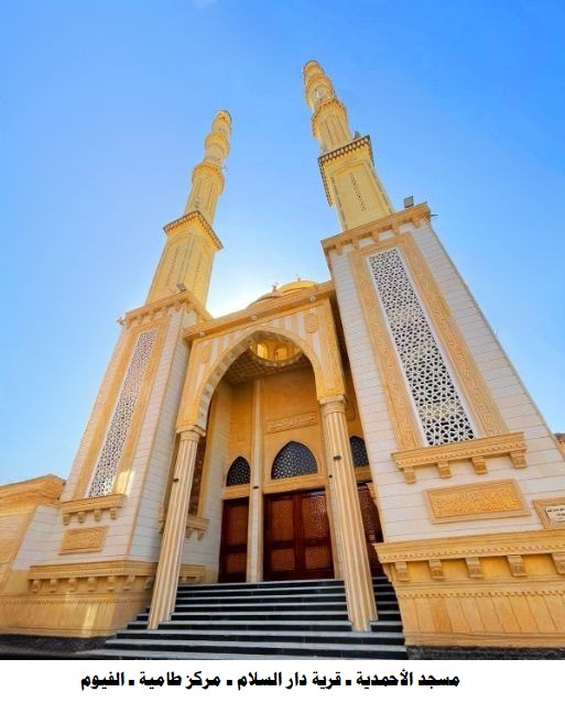 جانب من افتتاح المسجد