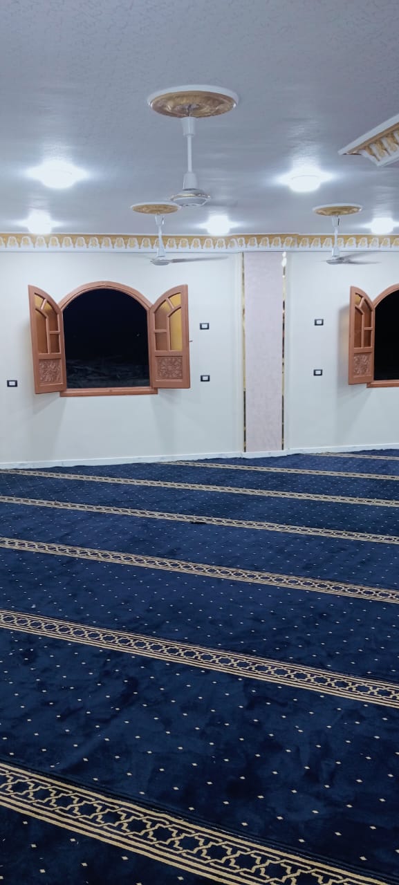 جانب من فرش المسجد&nbsp;