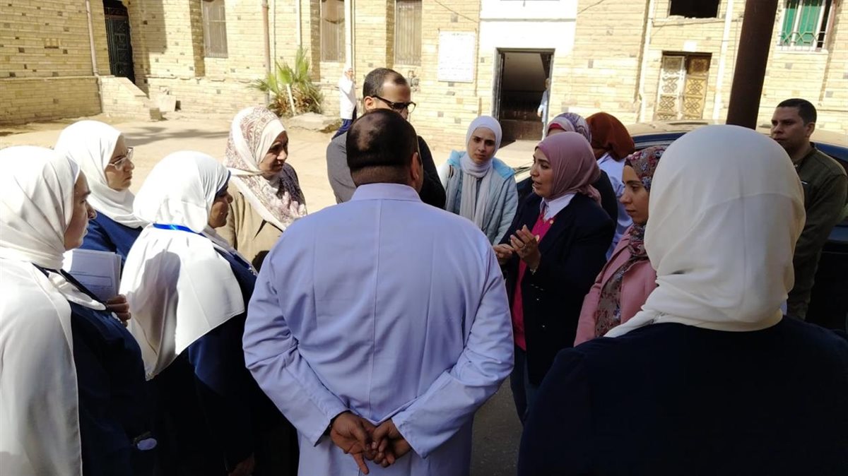 جولة ميدانية مفاجئة لوكيل وزارة الصحة بالفيوم لمستشفى اطسا المركزى&nbsp;<br>&nbsp;