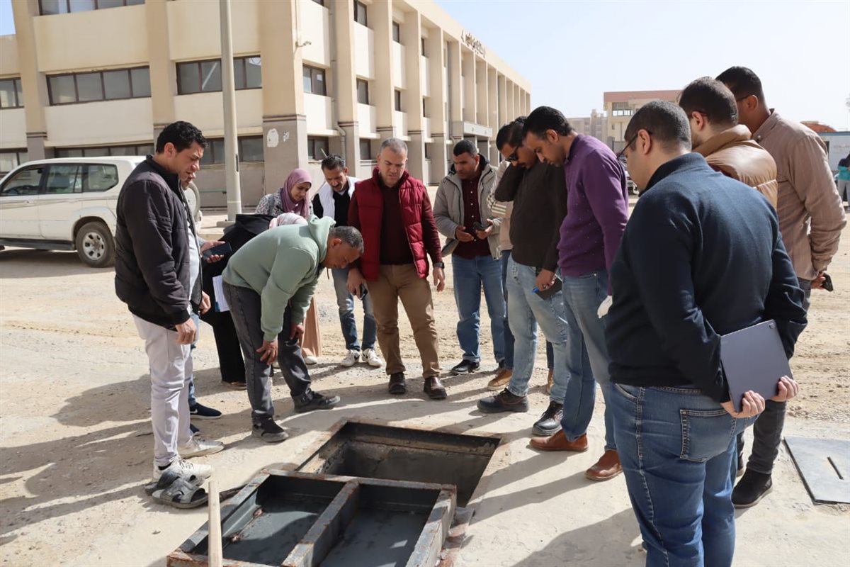 جولة ميدانية لرئيس مياه الفيوم لضبط ضغوط المياه بسنورس بالفيوم&nbsp;