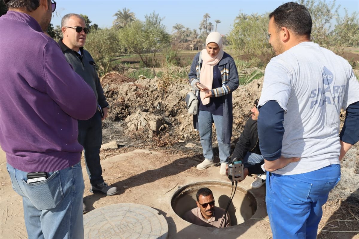 رئيس مياه الفيوم يتفقد خزان ورافع بيهمو ويتابع مسار الخط المغذي لتحسين ضغوط المياه بسنورس