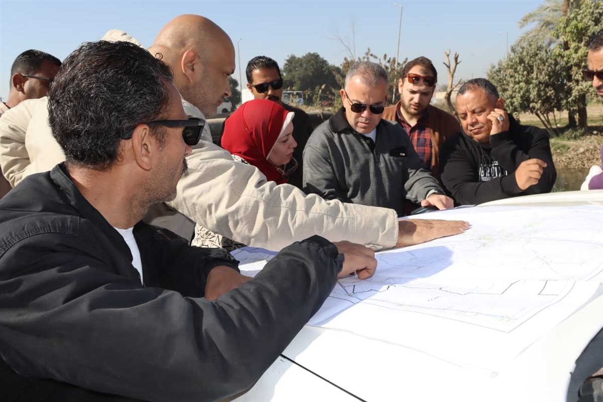 رئيس مياه الفيوم يتفقد خزان ورافع بيهمو ويتابع مسار الخط المغذي لتحسين ضغوط المياه بسنورس