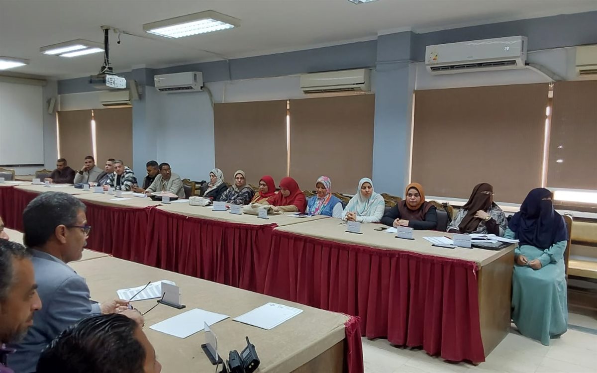 مياه الفيوم : تدريب ميداني مكثف ورفع الجاهزية للتعامل مع الطواريء بمواقع العمل