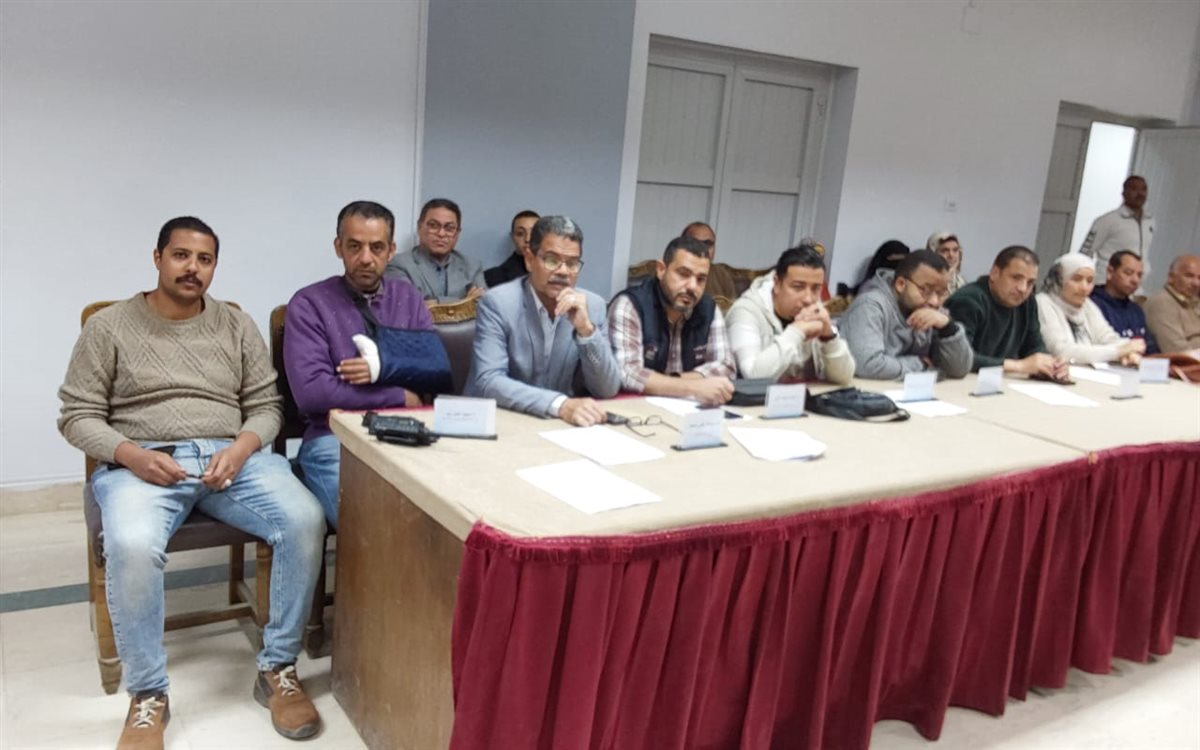 مياه الفيوم : تدريب ميداني مكثف ورفع الجاهزية للتعامل مع الطواريء بمواقع العمل