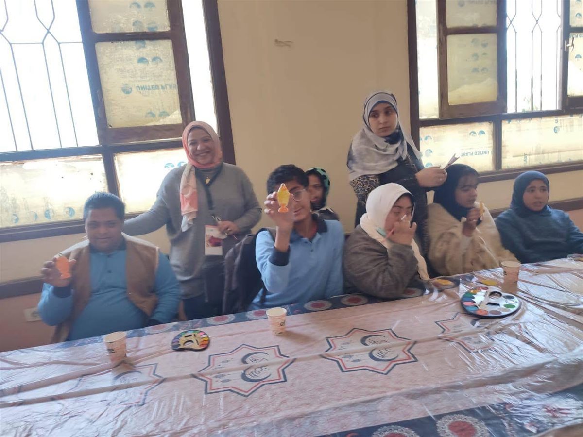 فوانيس وابتسامات… “أهلًا رمضان” يضيء قلوب طلاب التربية الفكرية بالغرق