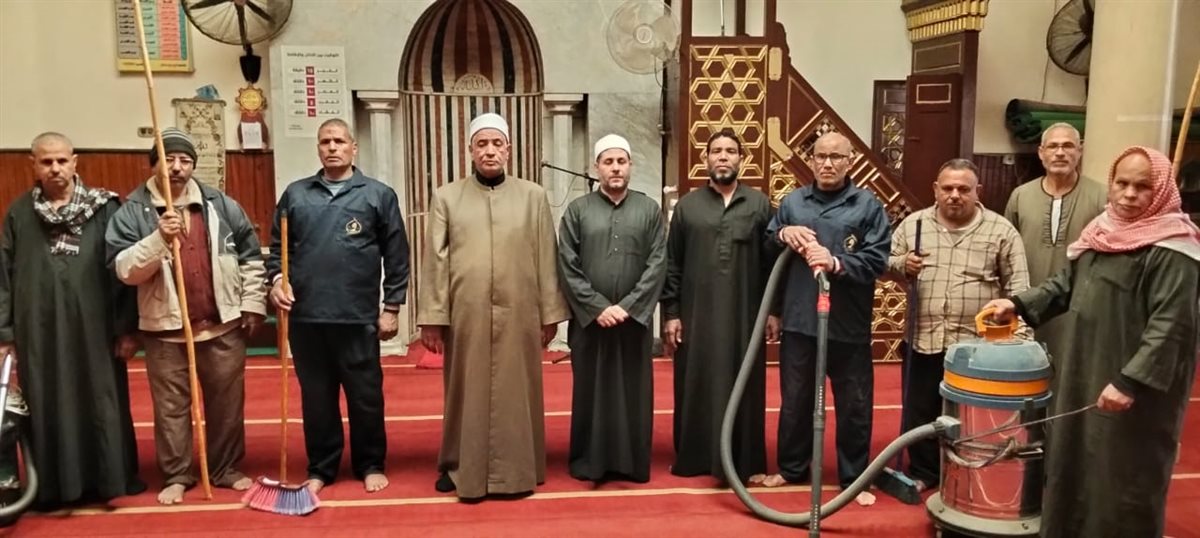 أوقاف الفيوم تواصل فعاليات حملة نظافة موسعة للمساجد استعدادًا لشهر رمضان المبارك