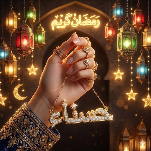 برومبت تصميم صور رمضان 2026