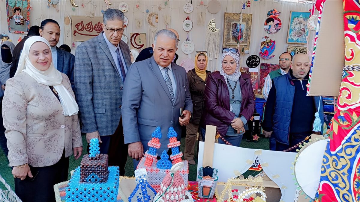 قبيصي يفتتح معرض «أهلاً رمضان» بتعليم الفيوم وتوزيع كراتين والملابس للطلاب وعمال الخدمات المعاونة غير القادرين&nbsp;