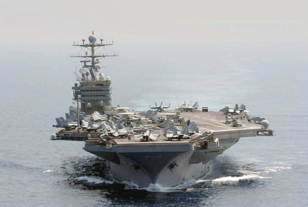 <strong>حاملة الطائرات الأمريكية</strong>