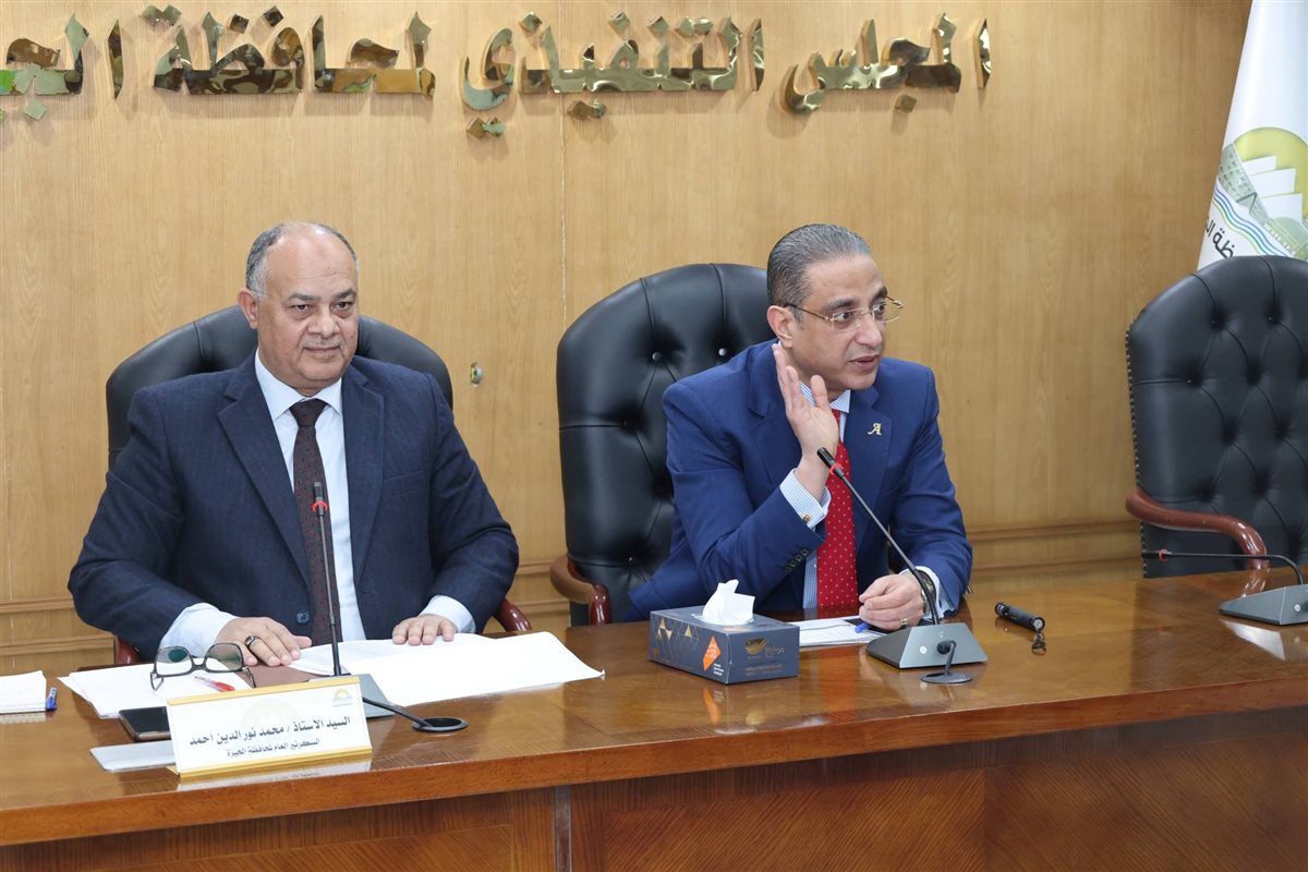 الدكتور أحمد الأنصاري محافظ الجيزة