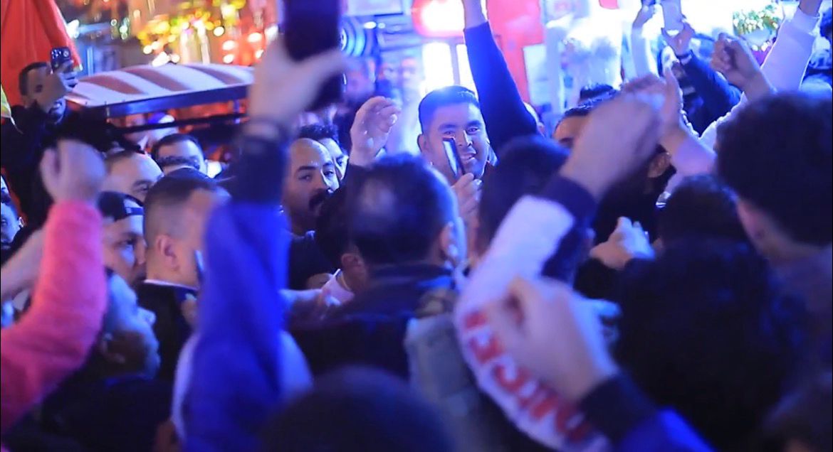 عمرو سعد في كواليس تصوير مسلسل إفراج