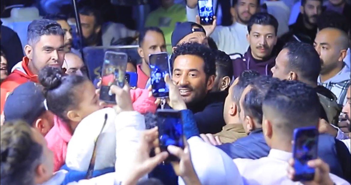 عمرو سعد في كواليس تصوير مسلسل إفراج