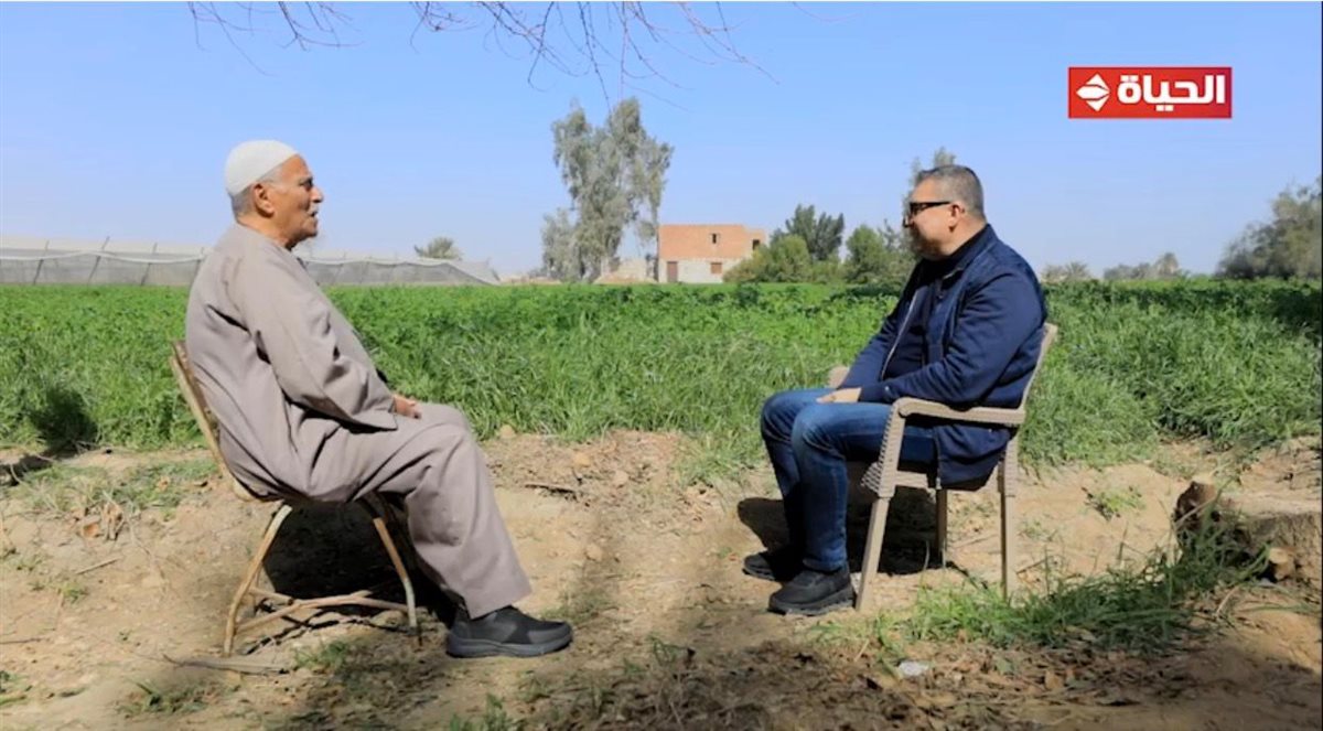 «أجمل ناس».. الحاج ناجي «من صحراء قاحلة إلى جنة خضراء»