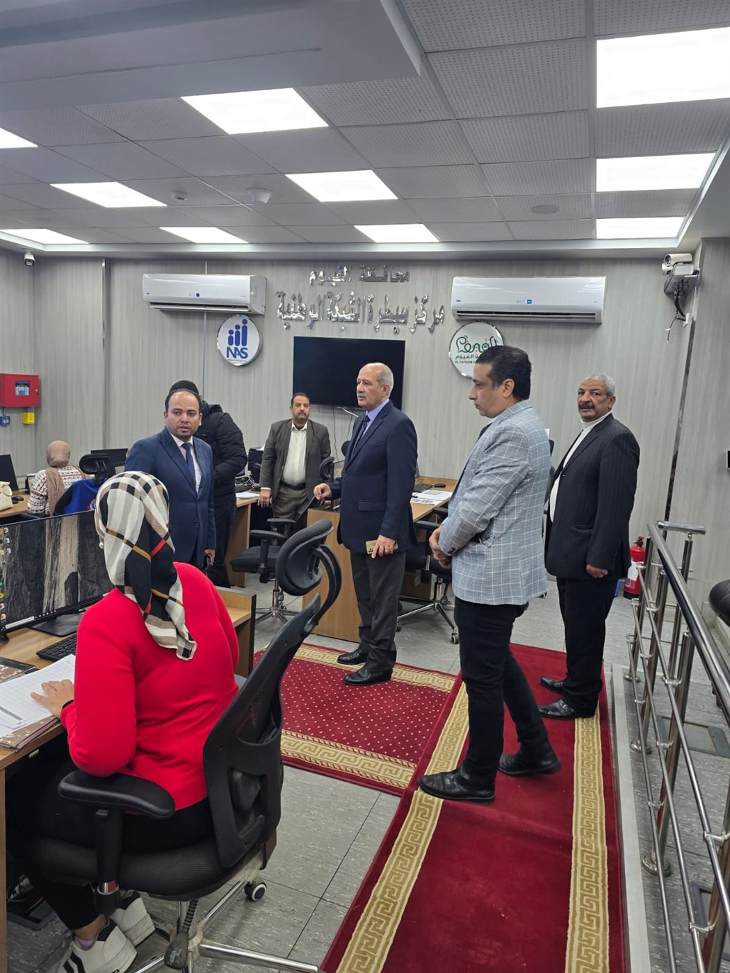 السكرتير العام:يتفقد عددًا من إدارات ديوان عام المحافظة ويشدد على ضرورة الانضباط الإداري