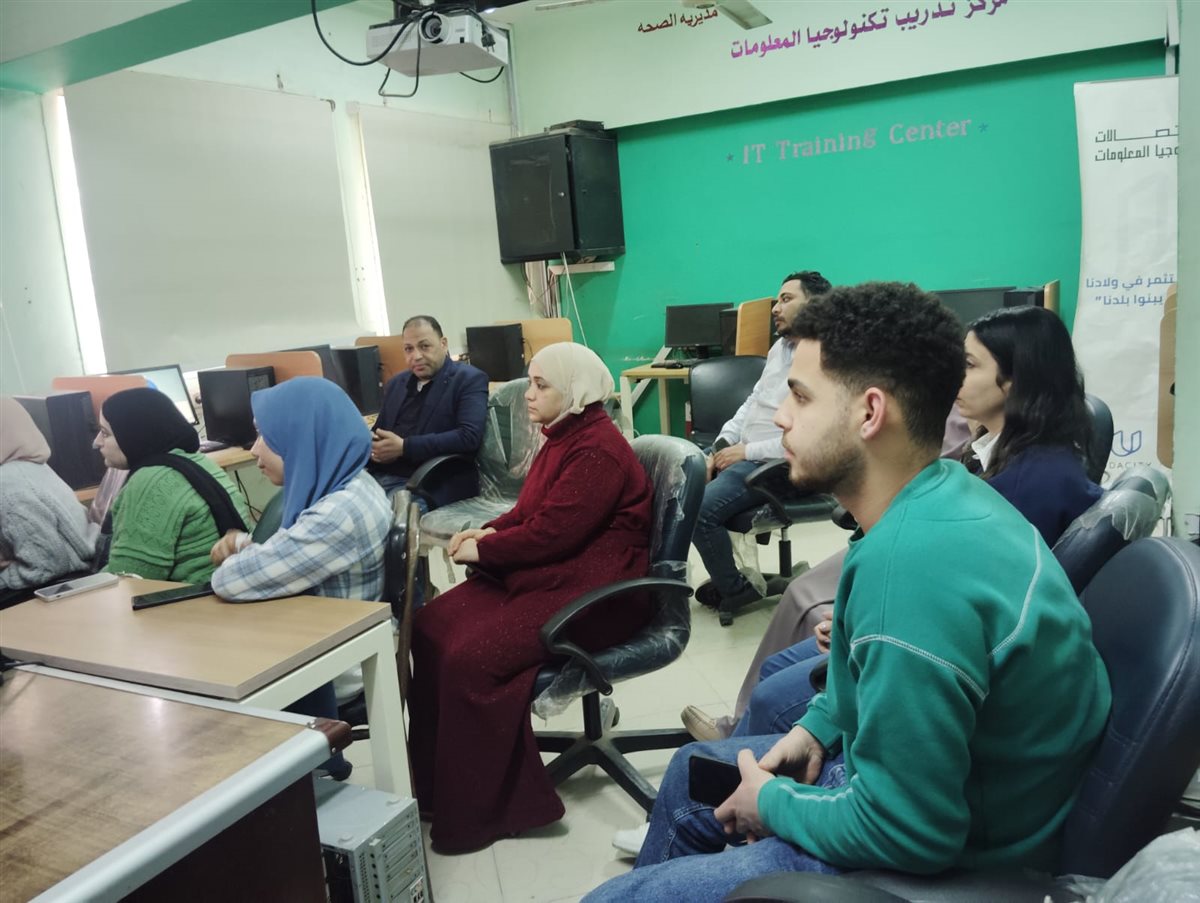 لرفع كفائتهم تدريب 15 من العاملين بصحة الفيوم على تحديد اعطال الكمبيوتر والعمل على أصلاحها