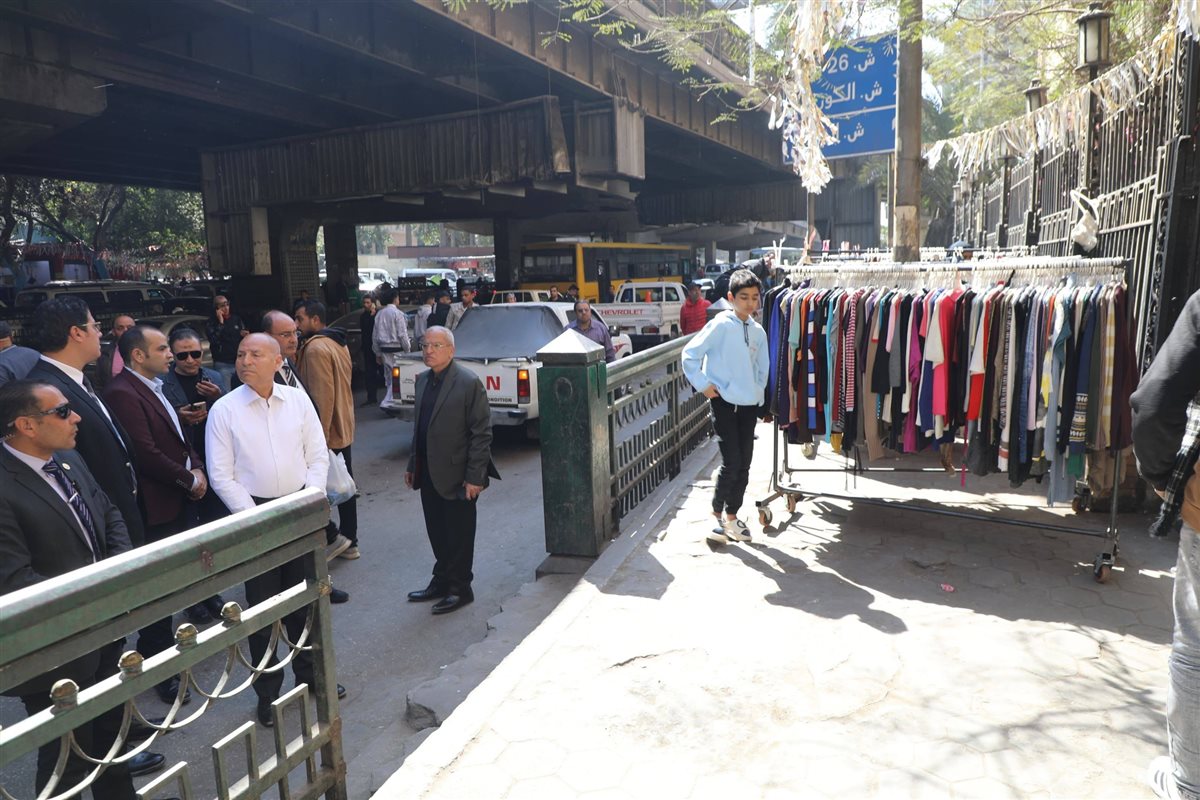 محافظ القاهرة في جولة مفاجئة بحي بولاق أبو العلا&nbsp;