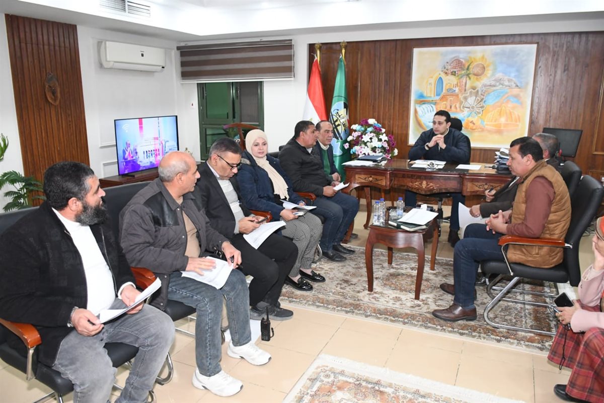 نائب محافظ الفيوم يتابع معدلات تنفيذ مشروعات الخطة الاستثمارية للعام المالي الجاري