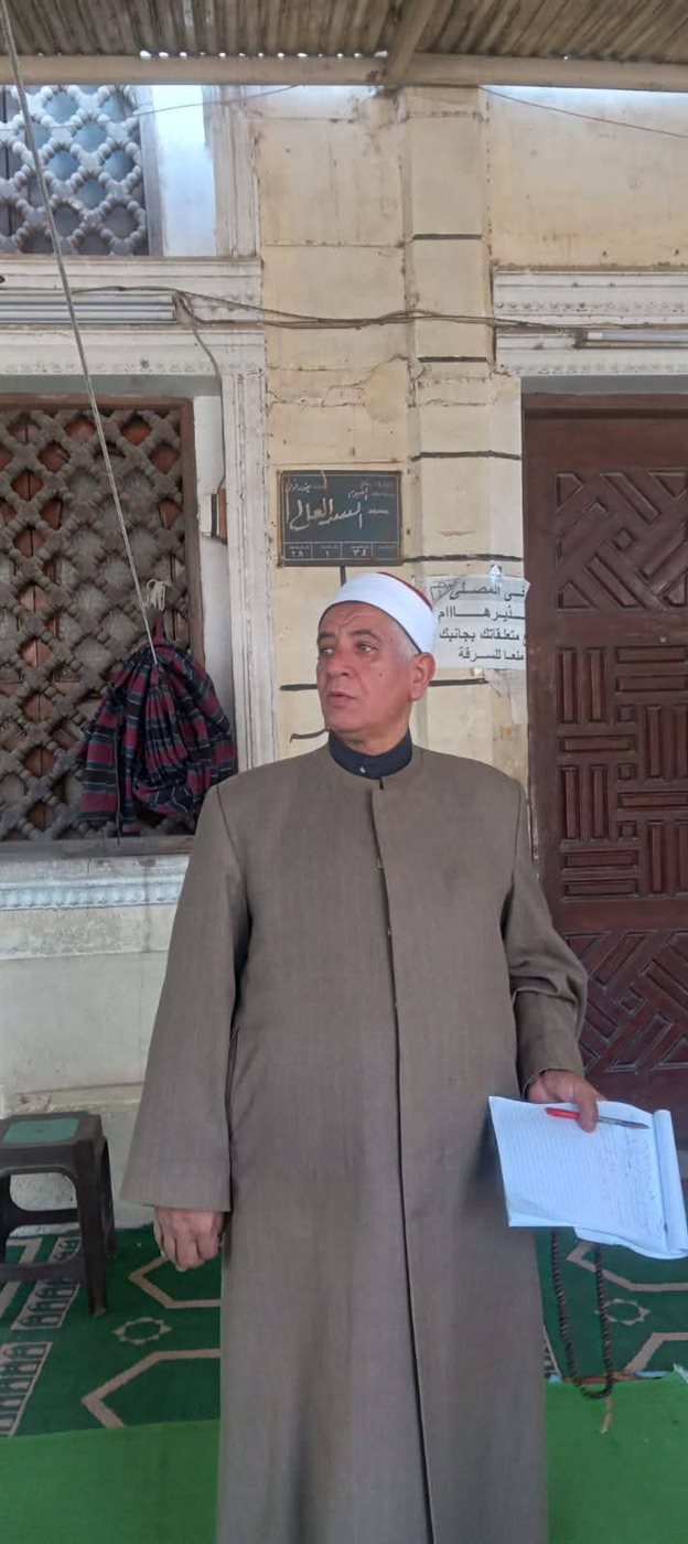 مدير مديرية أوقاف الفيوم يواصل جولاته المرورية لتعزيز الانضباط بالمساجد