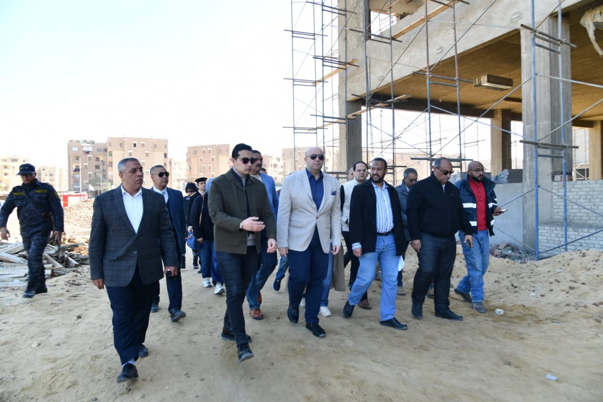 محافظ &nbsp;الفيوم يتفقد الأعمال الإنشائية بمستشفى 