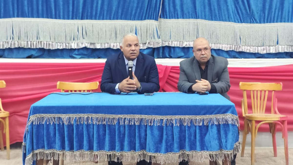 قبيصى: يشدد على مديري المدارس الثانوية العامة متابعة التقييمات وتفعيل المشاركة المجتمعية . انضباط حاسم بمدارس الثانوي بالفيوم