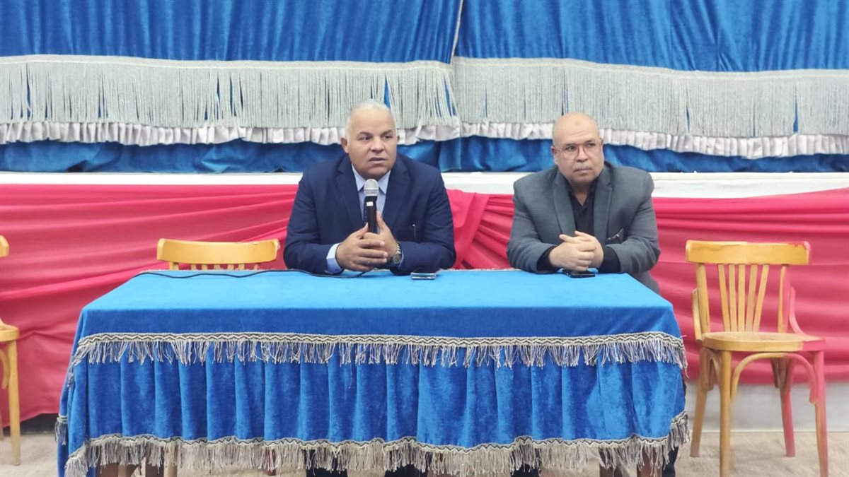 قبيصى: يشدد على مديري المدارس الثانوية العامة متابعة التقييمات وتفعيل المشاركة المجتمعية . انضباط حاسم بمدارس الثانوي بالفيوم