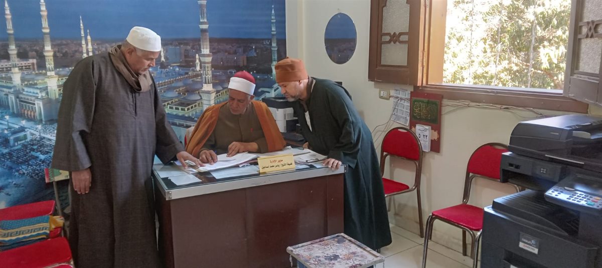 مدير مديرية أوقاف الفيوم يواصل جولاته المرورية لمتابعة الانضباط الدعوي والإداري
