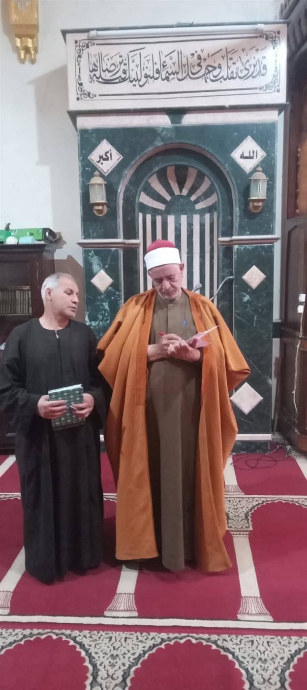 مدير مديرية أوقاف الفيوم يواصل جولاته المرورية لتعزيز الانضباط بالمساجد