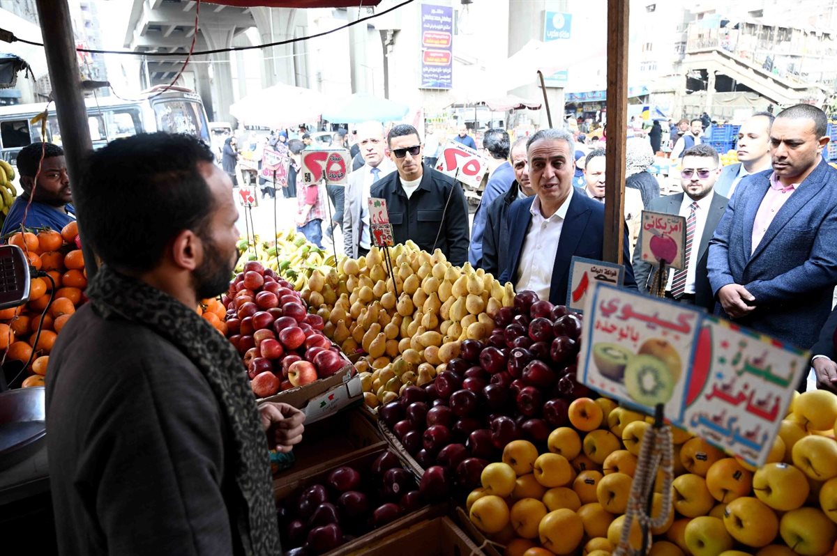 جانب من الحملة الرقابية على الأسواق