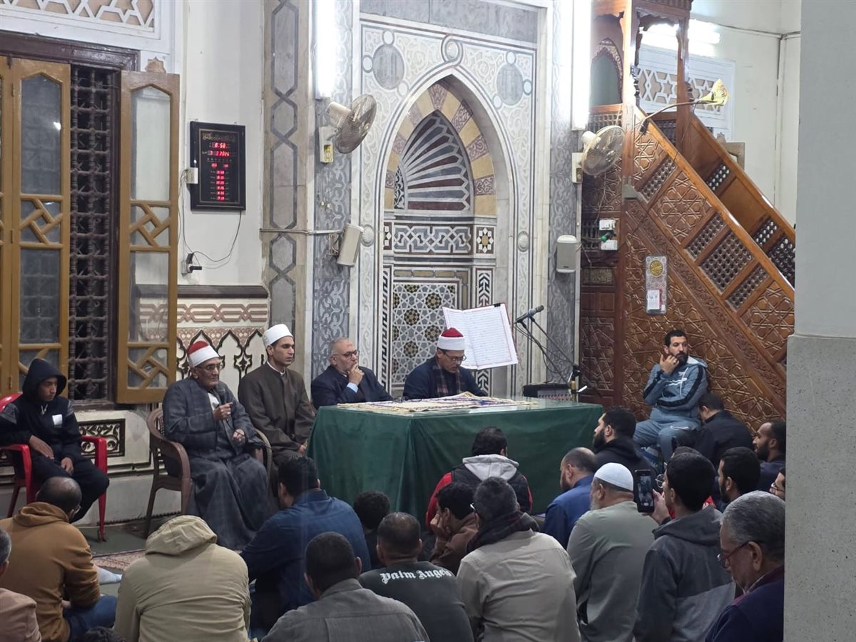أوقاف الفيوم تواصل فعاليات ملتقى الفكر بمسجد ناصر الكبير بعنوان 
