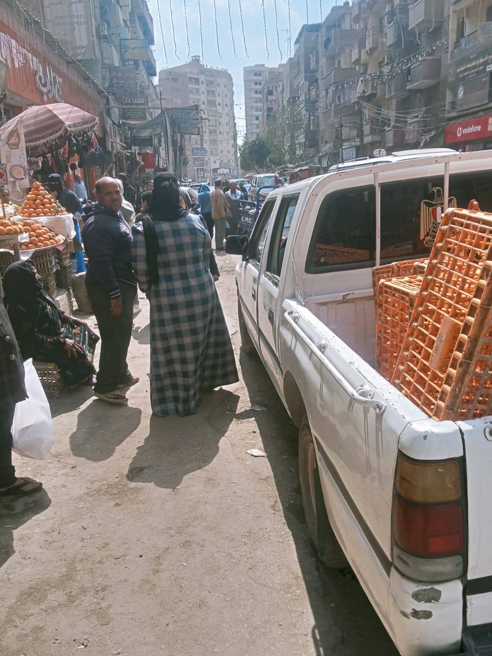 حملات موسعة لرفع الإشغالات بحي جنوب وغرب والوحدة المحلية بدسيا