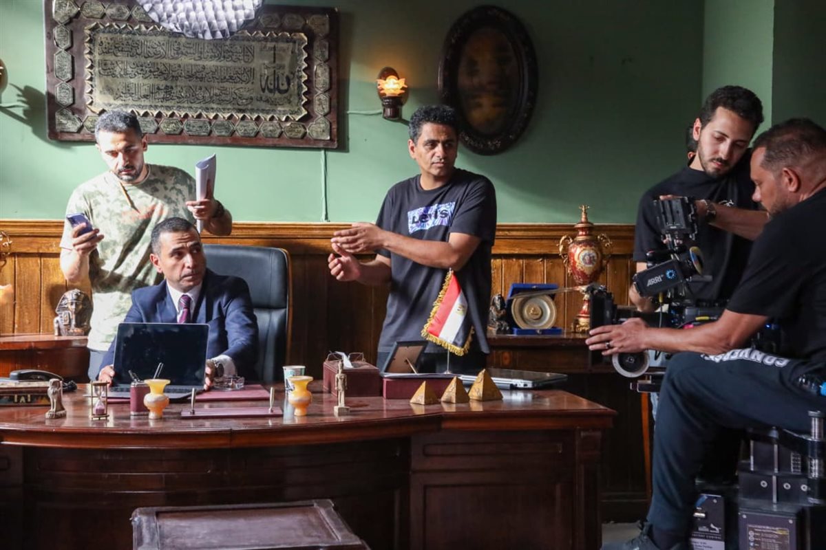 من كواليس فيلم سفاح التجمع