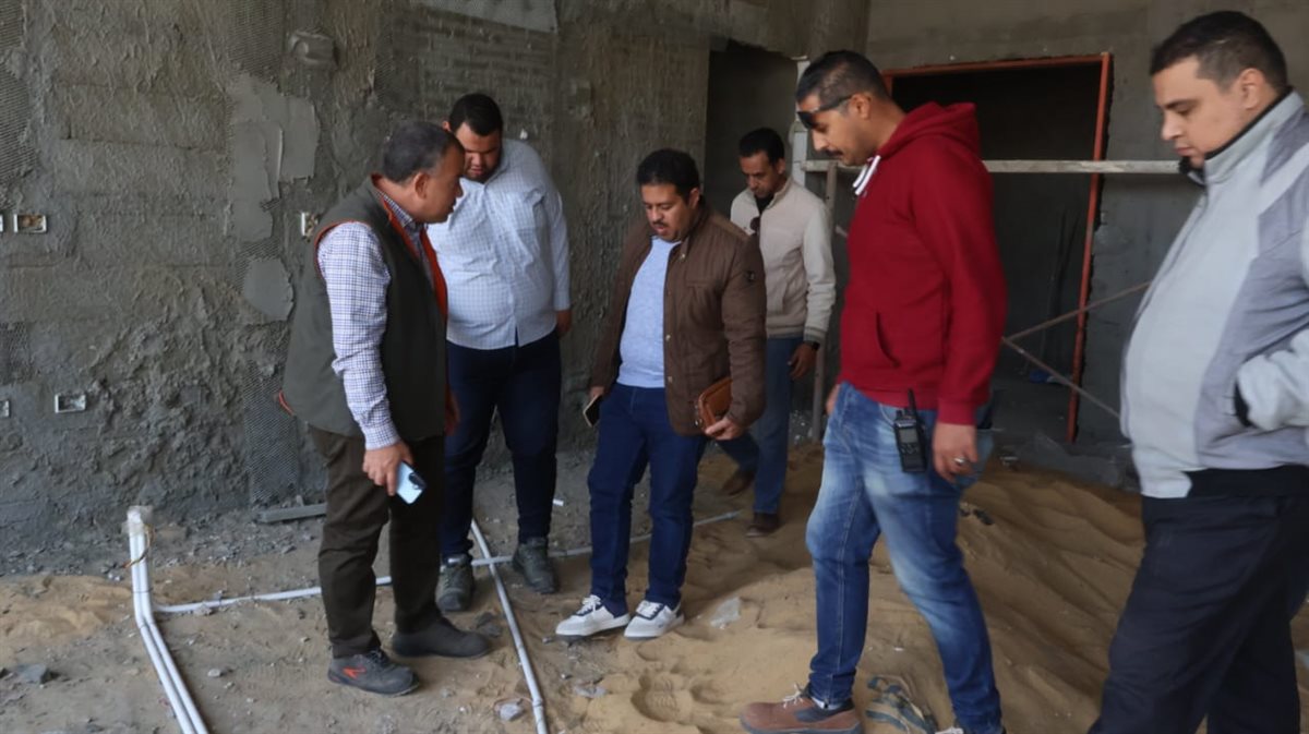 رئيس مياه الفيوم : يتفقد المبنى الإداري الجديد ويوجّه بتسريع أعمال التشطيبات والتجهيزات
