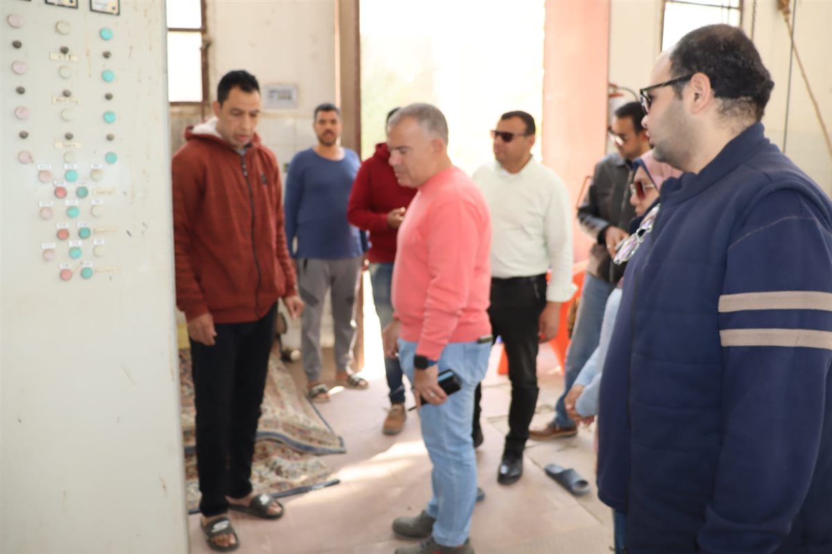 رئيس مياه الفيوم يتابع أعمال تأهيل محطات الصرف الصحي بإطسا وسنورس ويوجه بتحسين ضغوط مياه الشرب بعزبة الحوشي