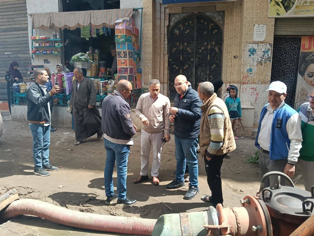 جانب من زيارة نائب المحافظ&nbsp;