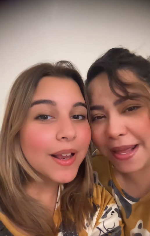 شيرين عبد الوهاب وابنتها هنا&nbsp;
