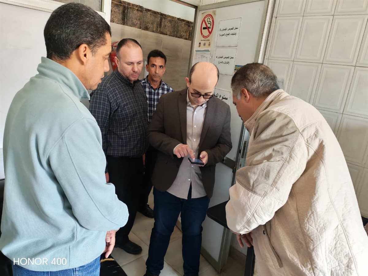 مرور مفاجئ من رئيس قطاع الطب الوقائى بوزارة الصحة على صحة الفيوم