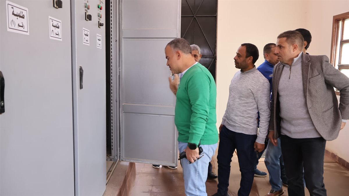 رئيس مياه الفيوم يلتقي العاملين بمراكز الصيانة ومحطات الصرف الصحي بأبشواي في رابع أيام عيد الفطر المبارك