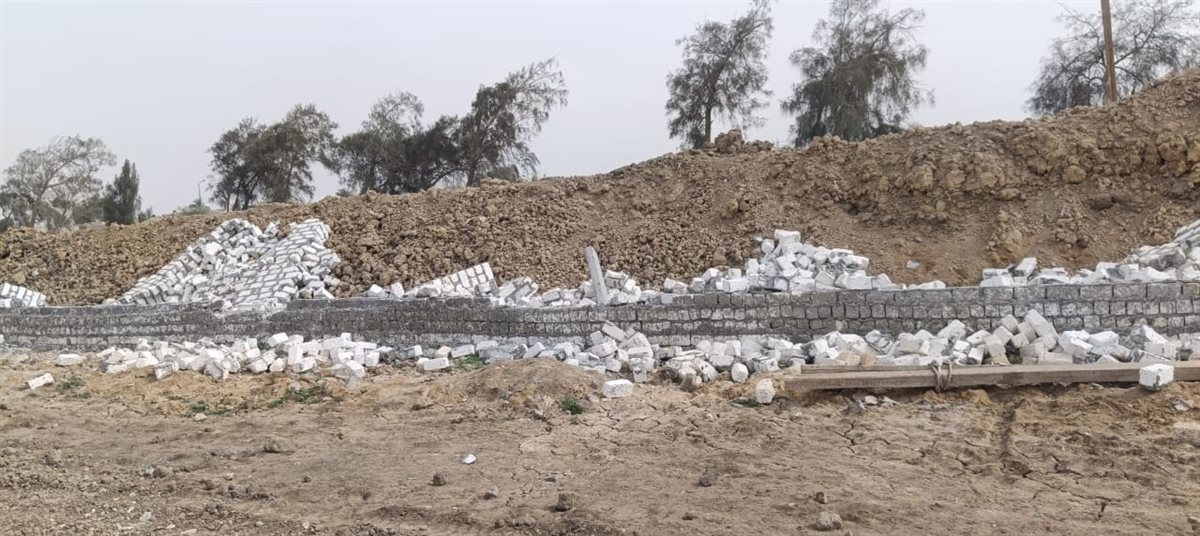 المزرعة مرخصة ومستأجرة لمستثمر سعودى... إزالها باللودر على البط بقرية الناصرية