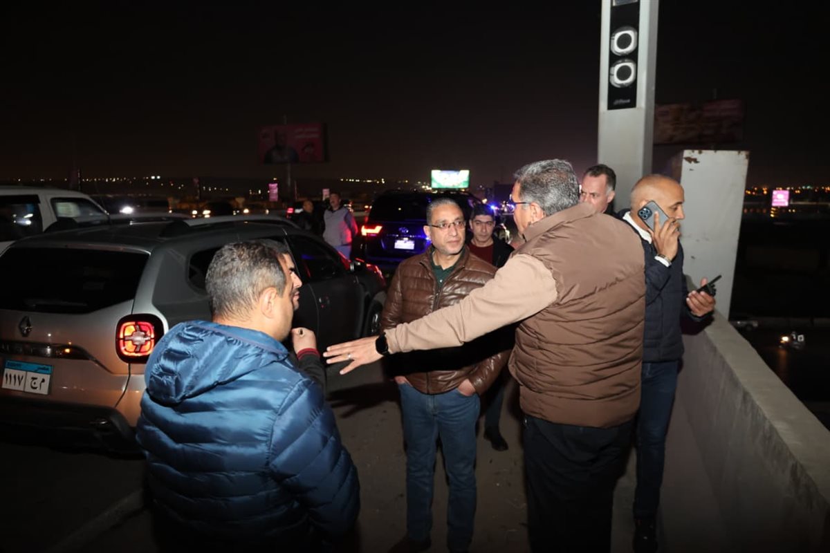 <strong>محافظ الجيزة يتابع ميدانيًا خطة ترشيد استهلاك الكهرباء بمحاور ٢٦ يوليو وأحمد عرابي الجديد والإسكندرية الصحراوي&nbsp;</strong>