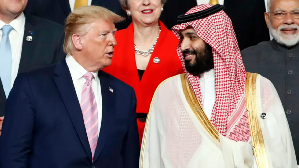 <strong>ترامب وبن سلمان</strong>
