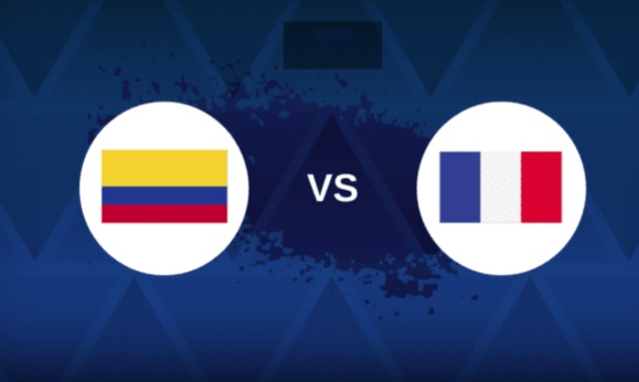 Colombia vs France live