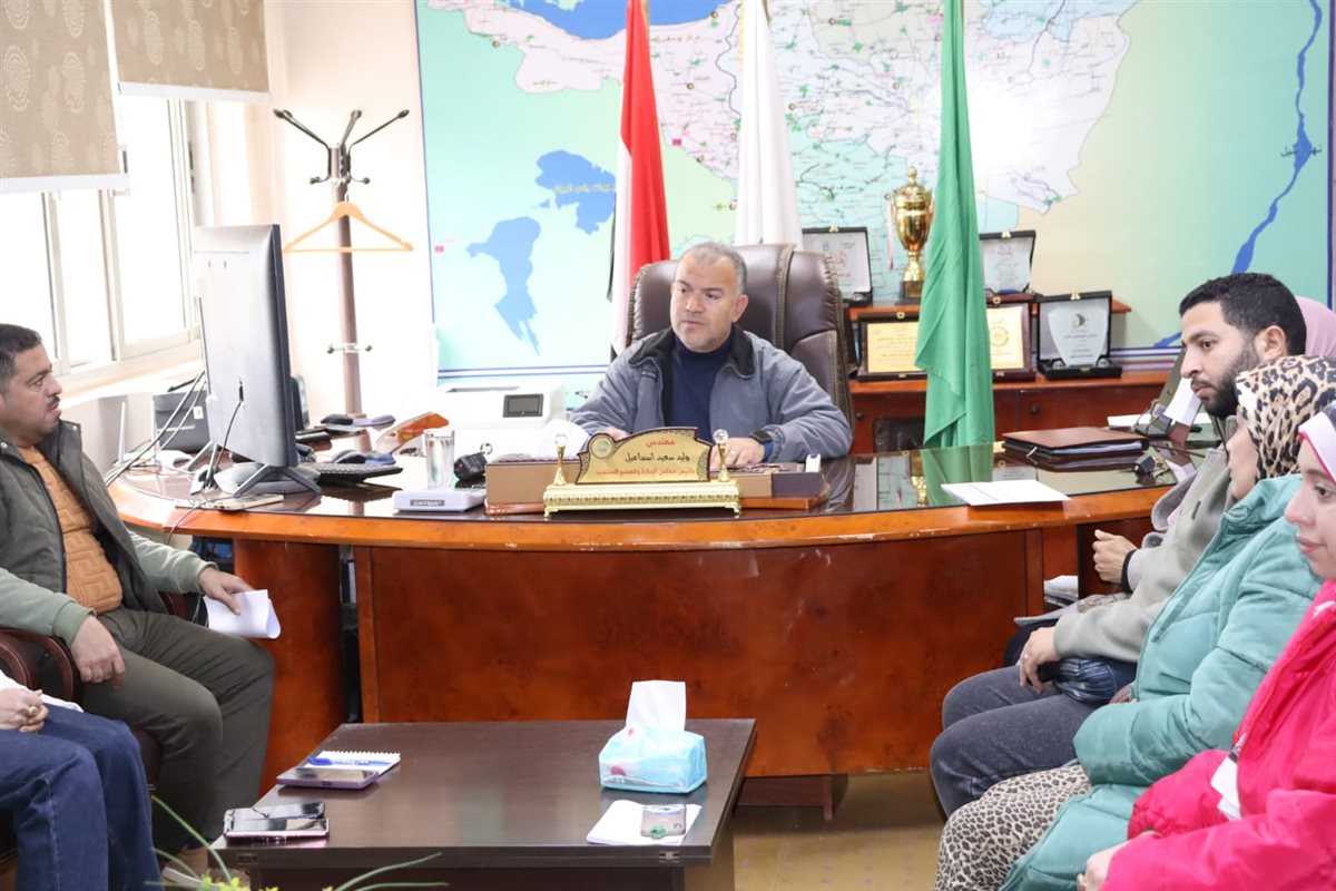 رئيس مياه الفيوم يتابع الموقف التنفيذي للمشروعات الجارية بالمحافظة
